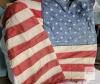 USA Flag - Double Sided - 85"&times;56" (large) - 2