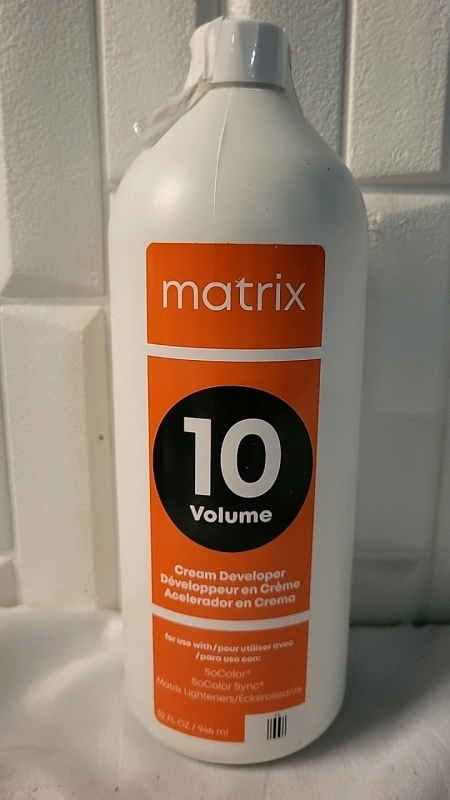 New Matrix 10 Volume Cream Developer - 946ml