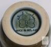 Irish Porcelain Shamrock Band Lidded Condiment Pots Made in Ireland Pair, 2.75" - 4