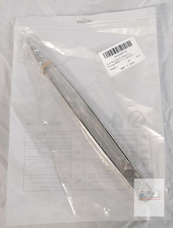 Stainless Steel Non-Slip Cooking Tongs, 11.4" Length, BBQ, Plating,