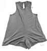 New Size XXL Women's Plus Size Jumpsuits for Women Summer Casual Sleeveless Short Overalls 2026 Crewneck Baggy Short Rompers Pockets Loose Jumpers - 3