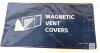 New 2-Pack Magnetic Vent Covers, Block AC/Heat From Specific Rooms for Home, Rv : 8" &times; 15.5" Cut To Any Shape, Noise Reduction - 2