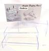 New!Goabroa 2 Sets 6 Pcs Clear Display Stand 3 Tiers Rectangular Clear Risers 4mm Thick Collectibles Jewelry Display Stand Lego Display Shelves Cupcake Stand - 3