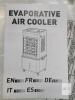 Portable Evaporative Air Cooler with Remote, 7L Tank, 3 Speeds, Ice Packs, Wheels - 3