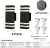 New BOXCUPIN Dusk to Dawn Led Outdoor Lighting 2 Pack,3000K Warm White Exterior Light Fixtures, Aluminum Sensor Waterproof Outdoor Lights for House Porch Hallway Patio Garage - 2