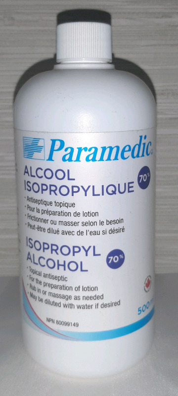 New, Isopropyl Alcohol 500ml