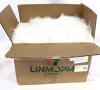 New linmopm Faux Fur Sheepskin Rug, White, 2x6 ft Runner Shag Fluffy Fuzzy, High-Density Cushion, For Bedroom Bedside Living Room, Plush Carpet - 2