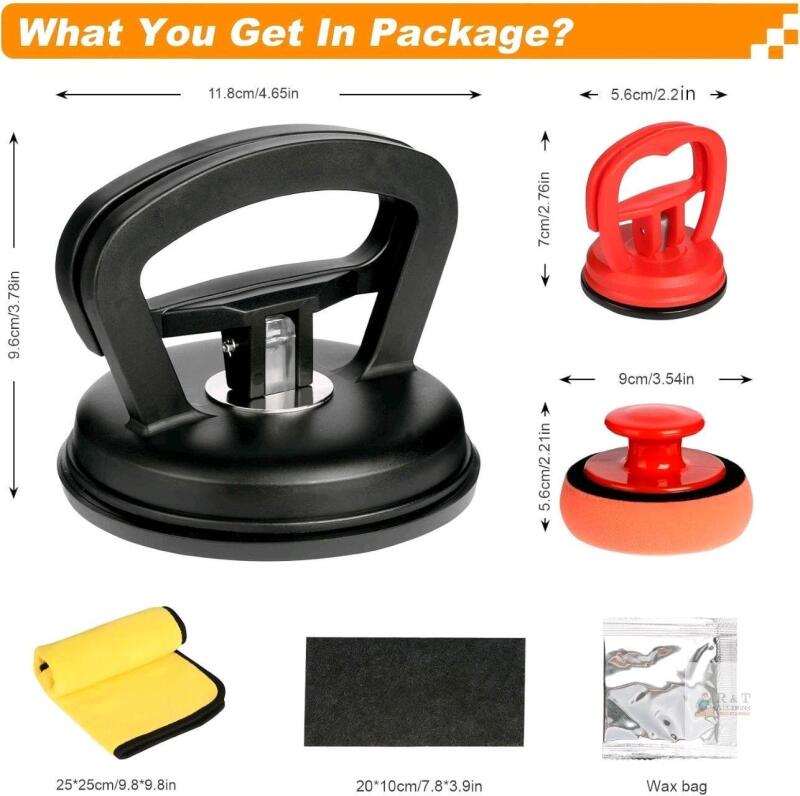New Anatason Car Dent Puller, Suction Cup Dent Removal Kit for Paintless Dent Repair, Objects Moving