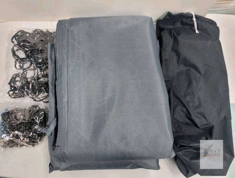 New Grey 10ft&times;10ft Outdoor Canopy Tent Side Walls w/Storage Bag