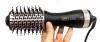 Dan Technology 2 Inch Hot Air Brush One-Step Hair Dryer & Volumizer With Bag, Clips & Universal European Travel Adaptor / Surge Protector - Tested for power. - 2