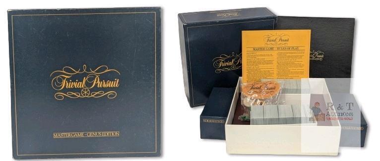 Vintage 1981 Trivial Pursuit : Master Game ~ Genius Edition