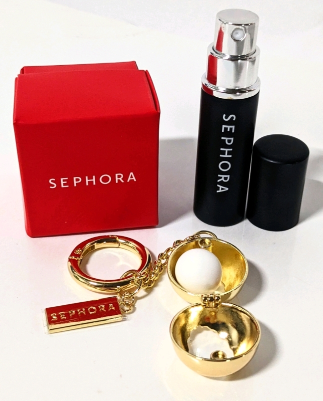 New Sephora Reusable Perfume Spritzer & Scented Keychain (As-Is)