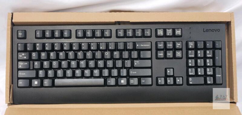 New - Lenovo Wired Keyboard