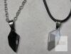 New Couple Heart Magnetic Necklace - 22" Long - 3