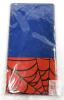 2 Spider Web Cake Decoration Set with Red & Blue Table Cover, 8 Cake Toppers, New, X004C530TY - 3