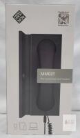 Native Union MM02T Curve Dual Line Handset for Phone/Tablet/Computer, 3.5mm, Black, David Turpin