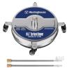 New Westinghouse Universal 16.5&rdquo; Pressure Washer Surface Cleaner Attachment - Stainless Steel - 4400 Max PSI, 1/4&rdquo; Connector - for Gas and Electric Pressure Washers