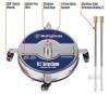 New Westinghouse Universal 16.5&rdquo; Pressure Washer Surface Cleaner Attachment - Stainless Steel - 4400 Max PSI, 1/4&rdquo; Connector - for Gas and Electric Pressure Washers - 2