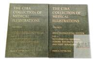 Vintage First & Second Editions : The CIBA Collection of Medical Illustrations Volume 8, Musculoskeletal System Parts 1 & 2 by Frank H. Netter, M.D. , Very Good Condition, Only Damage To Plastic Cover