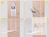 New 14.5"&times;44" Wall / Door Mounted Ironing Board w/Heat Resistant Cover . - 3