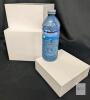 MUKEEN Sets of 3 Acrylic Catering Supplies Display Stand Buffet Risers for Food, Dessert Table Display Set, Retail Counter, Nesting Risers with Hollow Bottoms - In Very Good Condition, Some Scuffs - 2