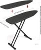 New Duwee 13"&times;43" Ironing Board, Iron Board with Heat Resistant Cover Thick Felt Pad,Folding Adjustable Height Compact Ironing Board,Strong Legs, Folding Adjustable Height Compact Ironing Board,Strong Legs,Black - 2