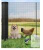 40" x 50' Garden Fence Kit, Polyethylene, Stakes, Cable Ties, Black, Model YYWL-003,