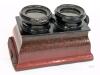 RARE! 1900 Antique C. Eckenrath Berlin Germany Stereoscope 3D Viewer With Slides Showing South African Soldiers & War, Tourist Locations & Zoo Animals - 7