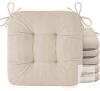 New OVOV Chair Cushions for Dining Chairs Set of 6 - 17"x16"