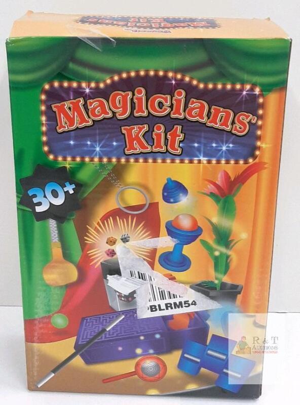 Hayabix Magicians' Kit, 30+ Tricks, Model USCH-JH004, Age 9-12, CE/ASTM Certified, Boxed