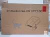 ZACA CB001 Stainless Steel Cat Litter Box with High Sides and Scoop - 3