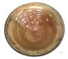 Very Old Possible Antique Salt Sluice Pedestal Bowl, 10.65" Diameter &times; 6.25" - 6.8" Rim, VERY Sturdy No Chips or Cracks - 3