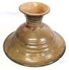 Very Old Possible Antique Salt Sluice Pedestal Bowl, 10.65" Diameter &times; 6.25" - 6.8" Rim, VERY Sturdy No Chips or Cracks - 4