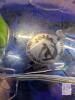 Zorza Poland Handblown Art Glass Gazing Ball / Sun Catcher / Friendship Ball / Witch Ball, 5" Tall No Chips or Cracks - 4