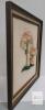 Framed Retro Punch Needle Mushroom Wall Art, Handmade Textile, - 3