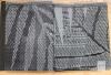 New Outdoor Reversible Plastic Camping Rug for RV , Porch ,Deck,Camper,Balcony, Backyard,Black & Gray - 6ft&times;9ft - 2