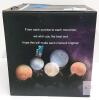 3D-Printed Moon Lamp Night Light, 1W LED, USB Rechargeable, PLA, Touch Control, 5.9&rdquo; w/ Stand - 2