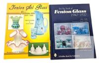 2 Vintage Hardcover Fenton Collector Books : 1999 Whitmeyer & 1998 Walk