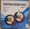 10" Twisted Wire Derusting Weeding Wheel Brush, 4000 RPM Max, Trimmer/Cutter Mount w/ Hardware - 3