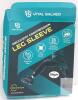 Vital Salveo XL Recovery Compression Leg Sleeve, Germanium Far Infrared, Black, Single, CJ-6105