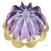 Waltherglas Germany Art Glass Tulip Flower Bowl Medium, Likac & Gold, 8.7"d &times; 5" Tall, No Chips or Cracks - 4