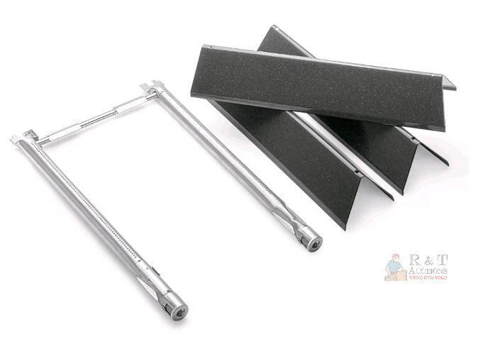New Weber Spirit e210 Grill Parts, Flavorizer Bars and Grill Burner for Weber Spirit I & Sprit II 200 Series E-210 E-220 S-210 S220