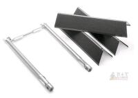 New Weber Spirit e210 Grill Parts, Flavorizer Bars and Grill Burner for Weber Spirit I & Sprit II 200 Series E-210 E-220 S-210 S220