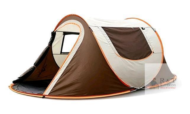 1-2 Person Instant Pop Up Camping Tent w/Storage Bag & Pegs . Not Set-Up 48 hour return if missing any pieces