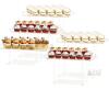 4-Tier Acrylic Cupcake Display Stand, Clear, Holds 40-48 Cupcakes, Assembly Kit