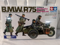 Vintage Tamiya B.M.W.R75 German Motorcycle Model Kit