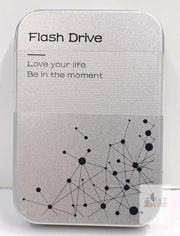 OTG Flash Drive with USB-A and Lightning Connectors, Compatible with iPhone, iPad, Android, and PC