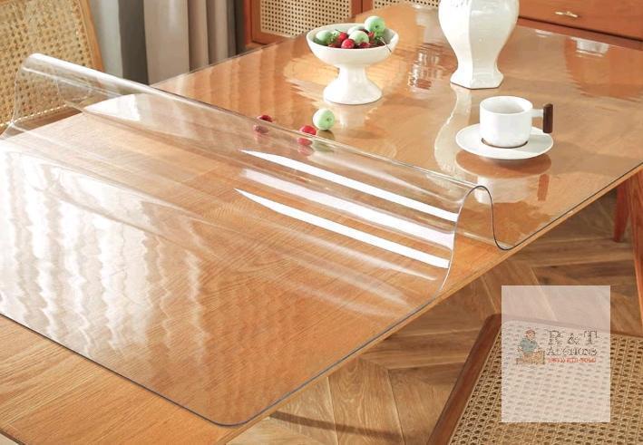 New Clear Table Cover Protector, 1.5mm Thick 40 x 72 Inch