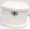 Jozen Gift White Ballerina Musical Jewelry Box with Mirror & Pink Gift Box, New - 2