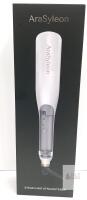 AraSyleon KD880 3-in-1 Steam Hair Straightener/Comb, 150-210&deg;C, 68W, White